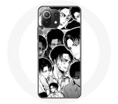 Coque pour Xiaomi Mi 11 Lite Attaque des Titans Manga Levi Ackerman