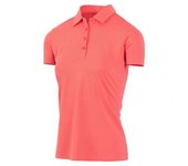 Polo Island Green de jacquard con diseño de panal para mujer S blanco