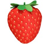 Juguete de peluche, almohada de fresa grande simulada, juguete de peluche bonito, cojín de fruta de corazón para niña, muñeca Chase