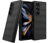 Funda para Samsung Galaxy Z Fold6 Fold 6 Funda trasera para teléfono Funda de silicona líquida suave Anti-caída A prueba de golpes Funda protectora Coque Casos For Samsung Z Fold 6 azul marino