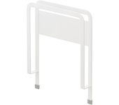 Alfombrilla de baño magnética de tierra de diatomeas Yamazaki Jitsugyo, color blanco aprox.. Plato de 24 x 4 x 30 cm de ancho junto a la lavadora, almacenamiento de tierra de diatomeas