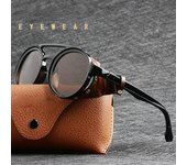 Gafas de sol redondas retro vintage para hombres y mujeres gafas punk gafas de sol góticas steampunk ZPG