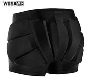 Pantalones cortos acolchados protectores para niños para patinaje de snowboard en el trasero y la cadera L