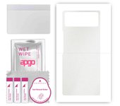 apgo Protective Skin Sticker for the back compatible with Xiaomi Mix Fold 2, Wrap Film, Foil, Vinyl - Pattern Matte Transparent