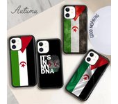 Funda de teléfono con bandera del Sahara para iPhone 11 12 13 14 Pro Max mini X XR XS SE 2020 5 6S 7 8 Plus Samsung Galaxy S21 S22 iPhone 6plus