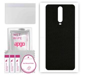 apgo Protective Skin Sticker for the back compatible with Xiaomi Redmi K30, Wrap Film, Foil, Vinyl - Pattern Matrix