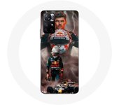 Maniacase Funda para Xiaomi Redmi Note 11s 5G Fórmula 1 Max Verstappen F1 Casco