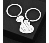 Hold The Key To My Heartever Llavero Llavero Pareja Amante Regalo