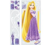 ROOMMATES 21 Pegatinas Reposicionables Princesas Disney Rapunzel para Habitación Infantil 101 x 45 cm