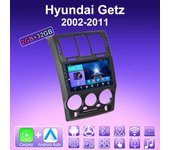 Radio para coche con Android Carplay de 2 DIN para Hyundai Getz 2002-2011, reproductor multimedia, unidad principal, navegación GPS estéreo, BT, WIFI, 2 + 32 GB 1+16GB,A