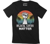 Camiseta ULTRABASIC para hombre Black Lives Matter BLM Revolution Movement Tee XS negro