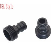 Conectores rápidos de conexión macho de 3/4  , junta giratoria para pezón y grifo, Conector de tubería de agua, sistemas de microirrigación, 5 uds.