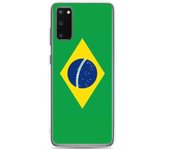 Coque Téléphone Drapeau Brasil - Samsung Galaxy S24 Ultra