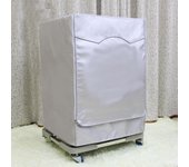 Funda para lavadora al aire libre impermeable y protector solar para exteriores plata