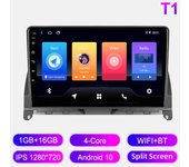 Radio de coche Android para Mercedes Benz Clase C 3 W204 S204 2006-2011 Reproductor multimedia Unidad principal Navegación GPS estéreo BT WIFI 1+16 GB 1+16GB