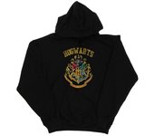 HARRY POTTER Sudadera con capucha universitaria de Hogwarts para hombre M negro