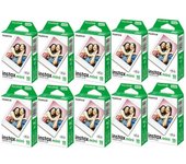 Película instantánea en color Fujifilm Instax Mini, paquete de 10 unidades (100 hojas)
