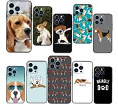 Funda trasera suave con diseño de perro beagle para iPhone 11, 12, 13 Pro Max, 12 Mini, XS Max, X, 6S, 8, 7 Plus, SE 2020, XR iphone 5 5S