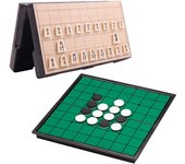 Juego de tablero de shogi Smilerain, imán de shogi Reversi, juego de tablero de shogi Othello, juego de shogi para principiantes de viaje, juego Reversi de 2 tableros de shogi magnéticos, tablero de shogi