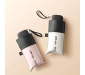 Paraguas pequeño compacto de bolsillo, anti rayos UV, para el sol, resistente a la lluvia, al viento, ligero, plegable, portátil, para exteriores