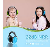Protección auditiva para niños, orejeras pasivas de seguridad, auriculares con reducción de ruido, protectores auditivos para niños con autismo (DIY)