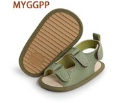 MYGGPP Verano Nuevos Zapatos de bebé para Hombres Sandalias Zapatos de bebé Zapatos para niños pequeños 11cm blanco