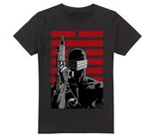 soldado americano. Camiseta de Joe Gunner para hombre XXL negro