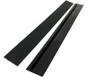 Tira de silicona para juntas de 21  para estufas de gas - Accesorio de sellado en forma de T para cocina Off-white - Single Strip