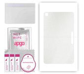 apgo Protective Skin Sticker for the back compatible with LG G Pad IV 8.0 FHD, Wrap Film, Foil, Vinyl - Pattern Matte Transparent