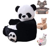 Asiento de sofá de felpa para niños Sillón infantil Sillón cómodo Asiento de sofá con forma de animal One Size