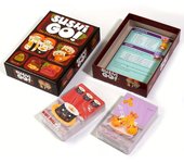 Juego de cartas Sushi Go para reuniones familiares Juego de mesa de sushi para fiestas informales en familia Juego de cartas interactivo A