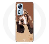 Coque pour Xiaomi Mi 12 / 12X Basset Hound chien visage