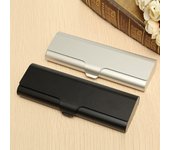 Portable Slim Metal Glasses Case Eyeglasses Case Holder Box Eyeglasses box plata