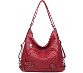 Bolso grande de diseñador de lujo para mujer, bolsos a la moda con asa superior, bandolera de cuero suave, cartera para mujer, bolso principal (30cm<Max Length<50cm)