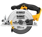 Sierra circular inalámbrica DEWALT, herramienta de corte, motor de alta potencia, ángulo de corte ajustable, profundidad máxima de 55 mm, 18 V, DCS391N-EC amarillo