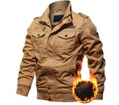Chaquetas de lana de invierno para Hombre, abrigo térmico grueso con capucha, abrigo para Hombre, chaqueta militar con múltiples bolsillos, Parkas para Hombre de talla grande 6xl M
