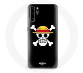 Funda para Huawei P30 con la bandera de One Piece de Luffy