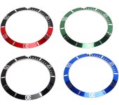 4 piezas de repuesto de anillo de bisel de reloj de aluminio para reloj de pulsera, accesorio de anillo de bisel para reloj de pulsera