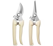 Tijeras de podar de acero inoxidable para cortar ramas de árboles y flores, multifuncionales, para jardín, tijeras de mano