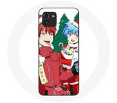Coque pour Samsung Galaxy A03 Karma et Nagisa Assassination Classroom Anime Christmas day
