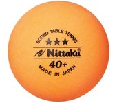 Pelota de tenis de mesa Nittaku Plasound Ball Blind Table 3 piezas naranja (para tenis) NB-1610 naranja
