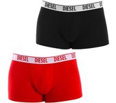 Pack-2 Bóxers Cotton Stretch 00S9DZ-0SFAC para Hombre L rojo