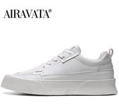 Zapatos casuales de los hombres zapatos deportivos al aire libre antideslizantes de moda zapatillas de deporte con cordones zapatos blancos planos 39 blanco