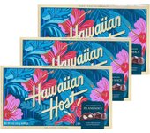 Hawaiian Host Chocolate con nueces de macadamia Island Max 142 g (juego de 3 cajas) (14 piezas)