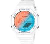 Casio Reloj redondo blanco G-SHOCK GA-2100TL-7AJF para hombre [Serie G-SHOCK BEACH TIME LAPSE]