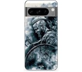 Coque - MANIACASE - Google Pixel 8a Pro - Noir - Silicone - Vikings Ragnar Lothbrok