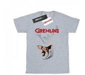 Gremlins Camiseta de algodón estilo boyfriend Gizmo Shadow para mujer XL blanco