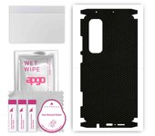 Adhesivo protector apgo para la parte trasera y laterales compatible con Xiaomi Mi Note 10 Lite, película envolvente, lámina, vinilo - Pattern Matrix