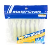 Señuelo de plástico blando Major Craft Paraworm de 3,2 pulgadas PW-GRUB 019 (1237)