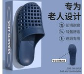 Zapatillas de hombre con agujeros, zapatos casuales unisex, sandalias de playa para parejas, chanclas, zapatos de playa antideslizantes, zapatos de agua para hombre, zapatillas para hombre 35-36 azul oscuro